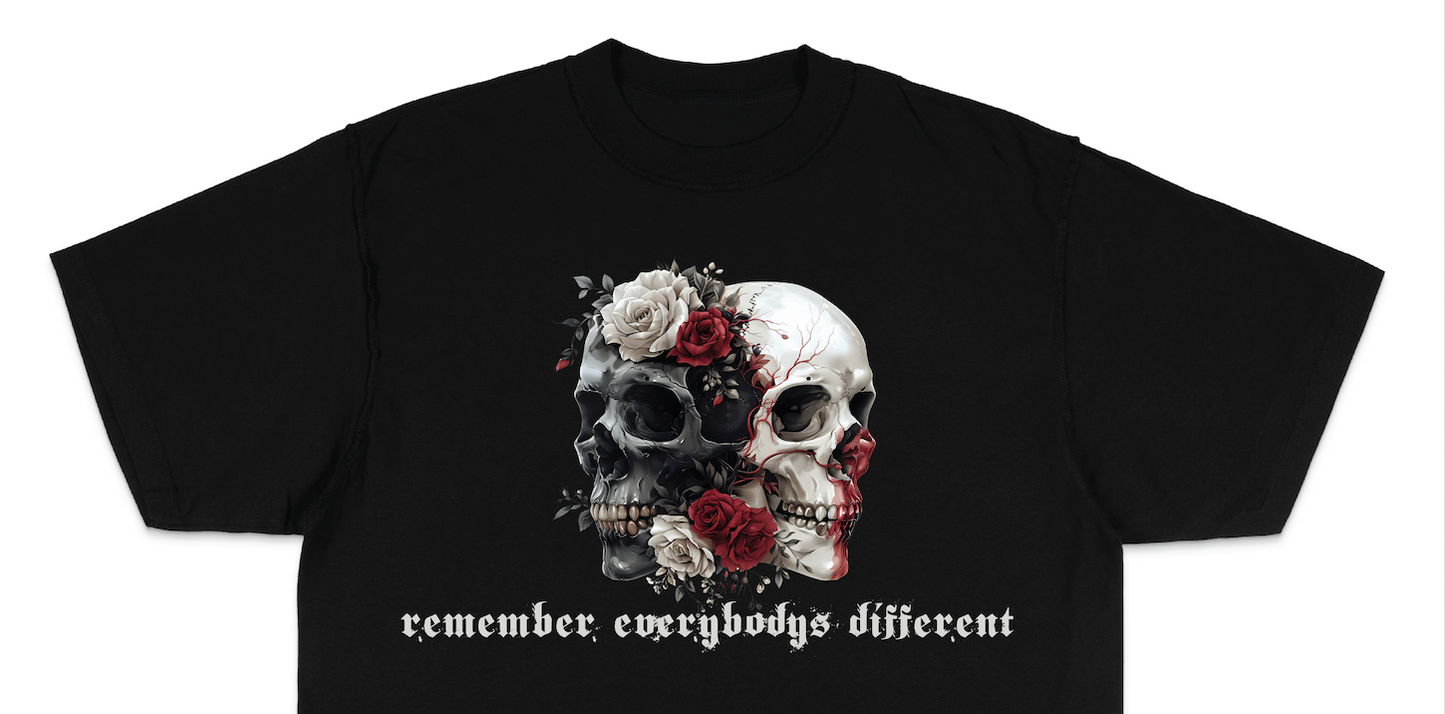 RED LAEBL - 2Skull Tee
